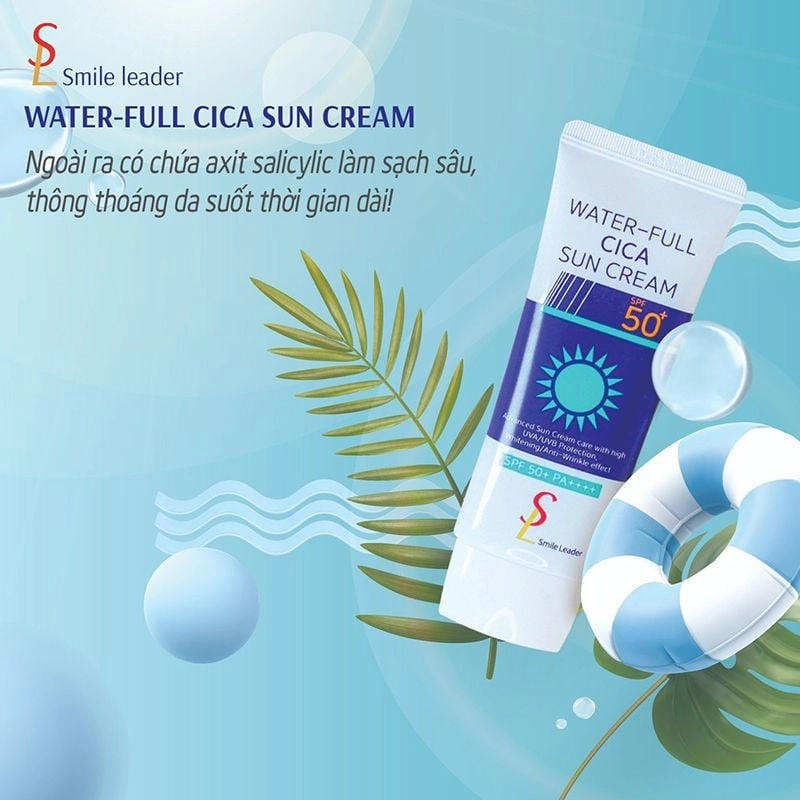 Giá kem chống nắng Smile Leader bao nhiêu