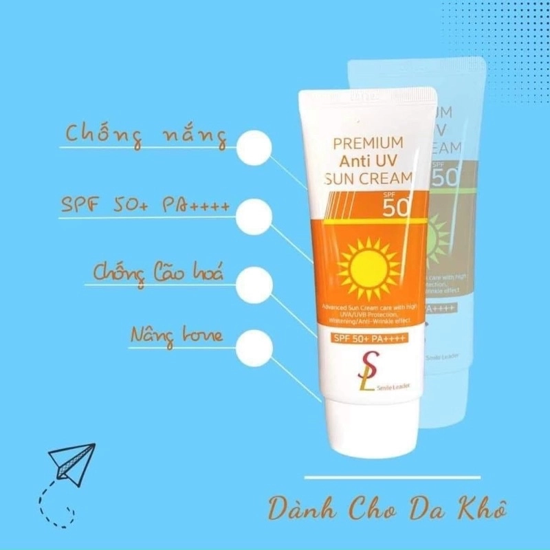 Kem chống nắng Smile Leader của nước nào