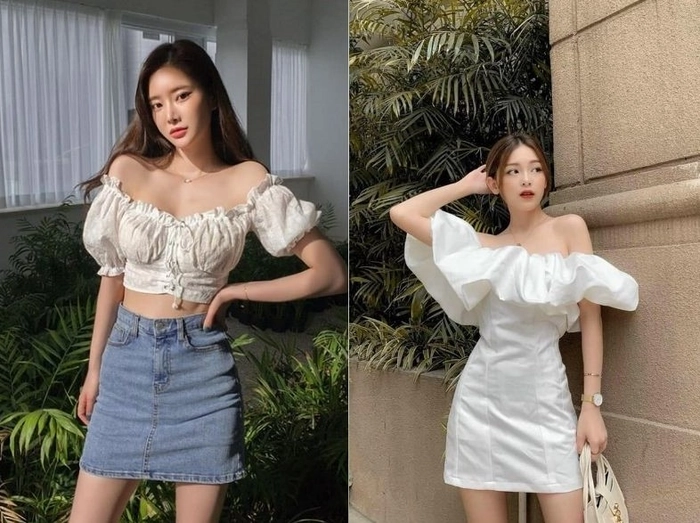 Lưng ngắn vai rộng nên mặc gì để hack dáng xinh?