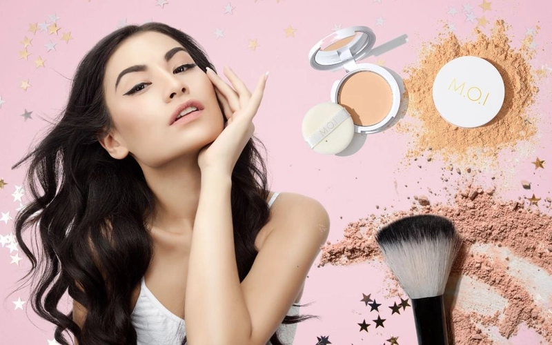 Nên dùng phấn phủ dạng bột hay nén? Chọn sao cho chuẩn