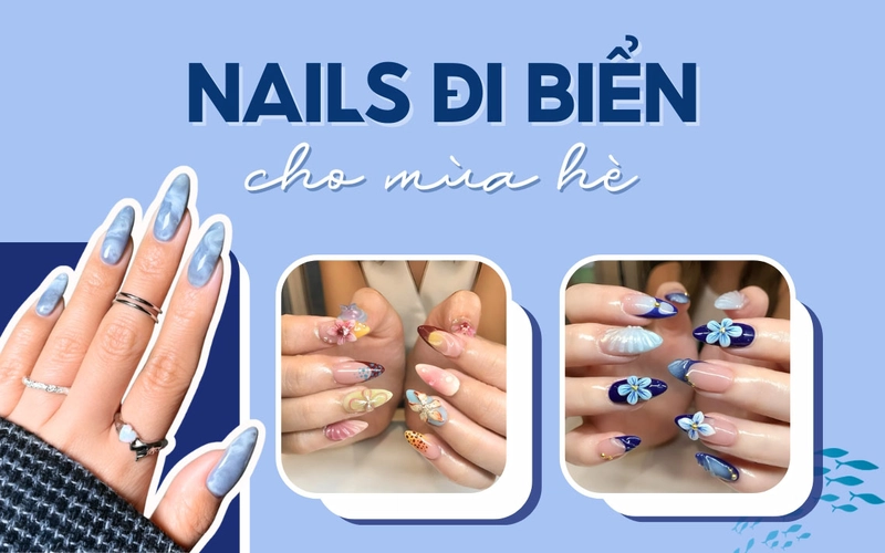 Chị em xinh đi biển nên sơn móng tay màu gì đẹp và nổi bật?