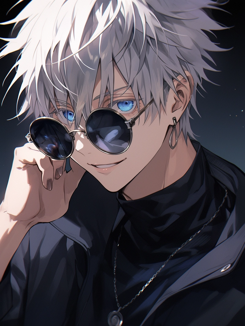 Ảnh Gojo Satoru manga ấn tượng