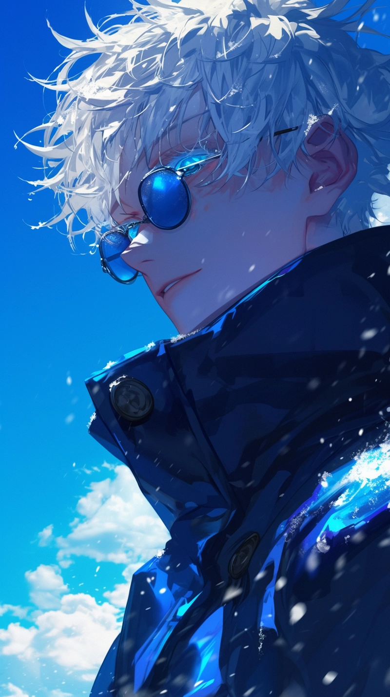 Ảnh Gojo Satoru phong cách anime