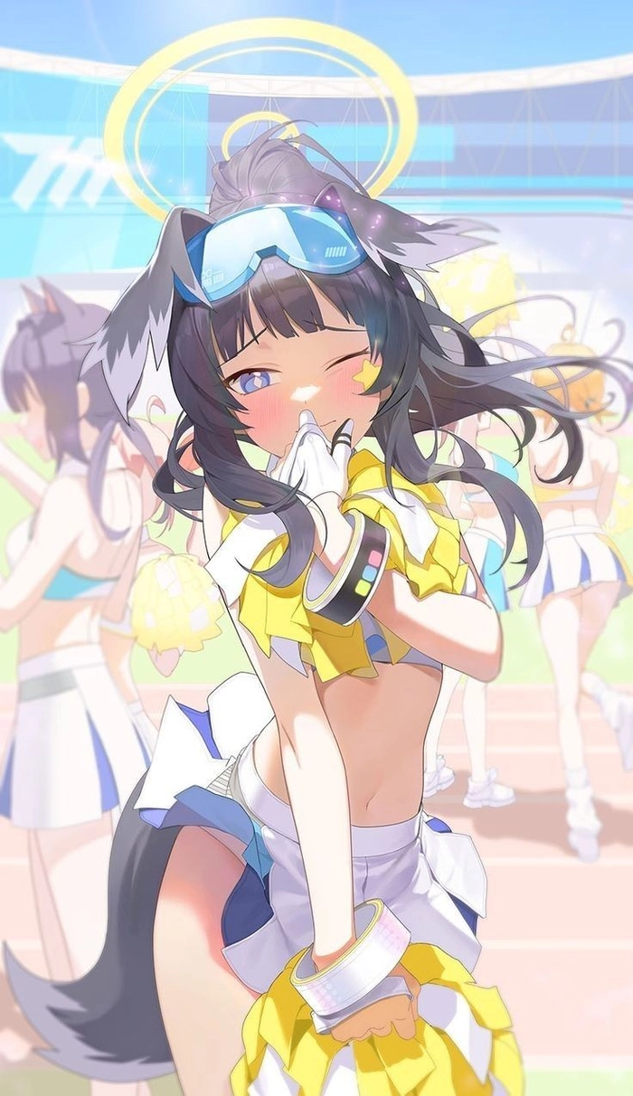 Ảnh Hibiki Blue Archive sắc nét.