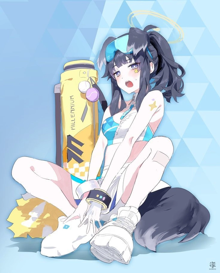 Ảnh Hibiki Nekozuka cuốn hút.
