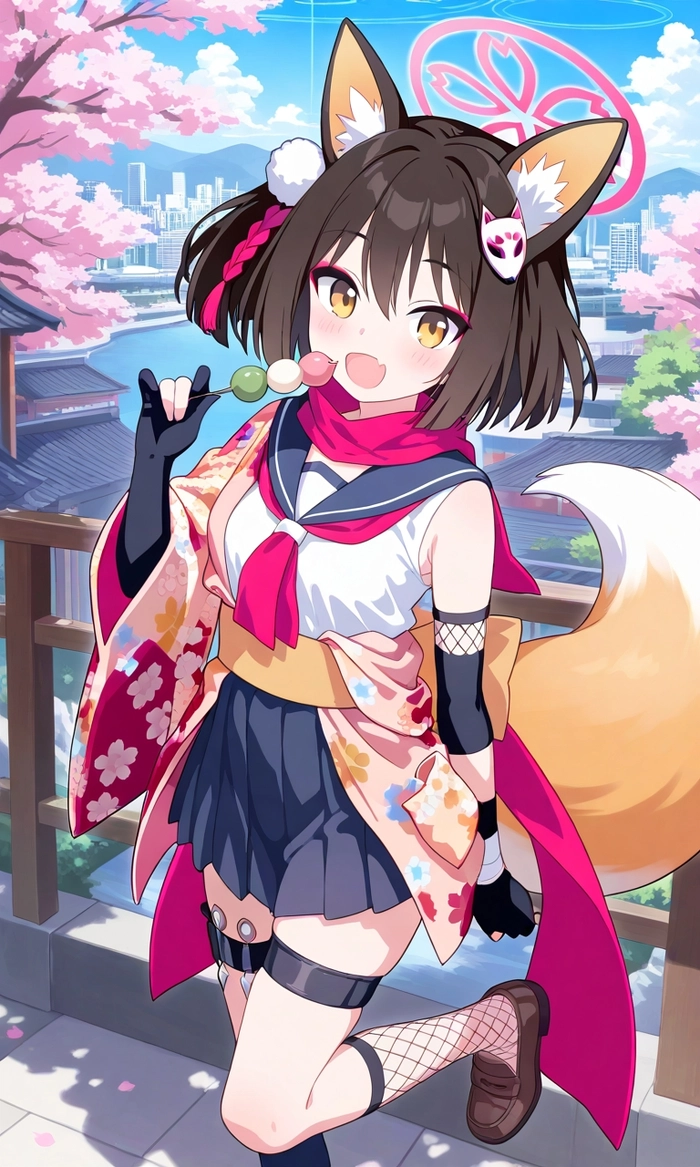 Ảnh Izuna Blue Archive đáng yêu cuốn hút