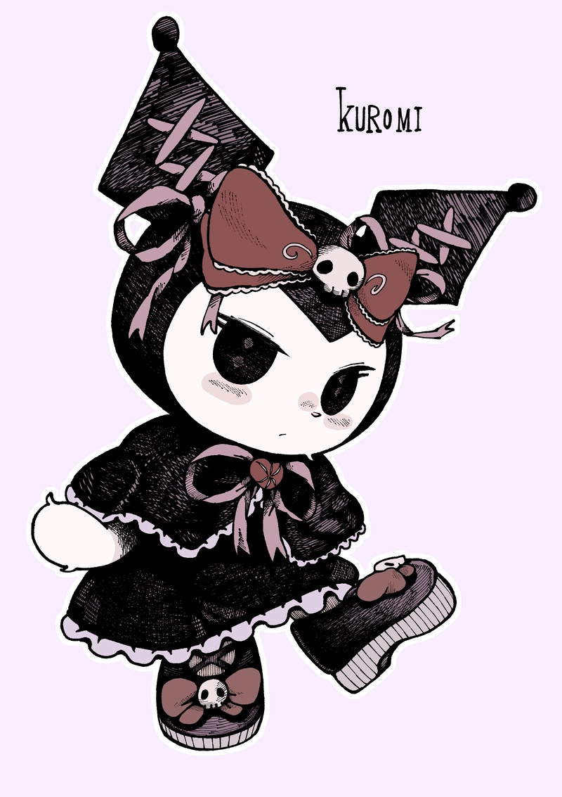 Ảnh Kuromi anime đẹp mắt