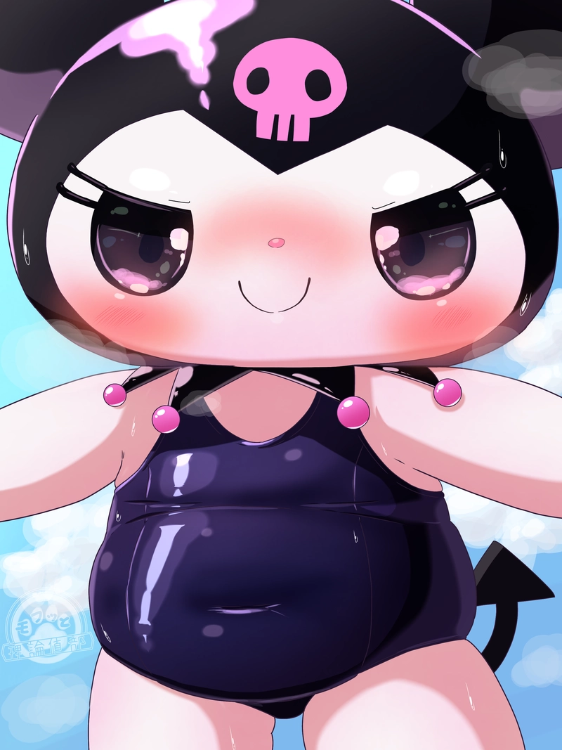 Ảnh Kuromi anime phong cách dễ thương