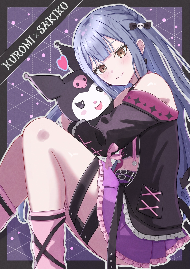 Ảnh Kuromi dễ thương cá tính