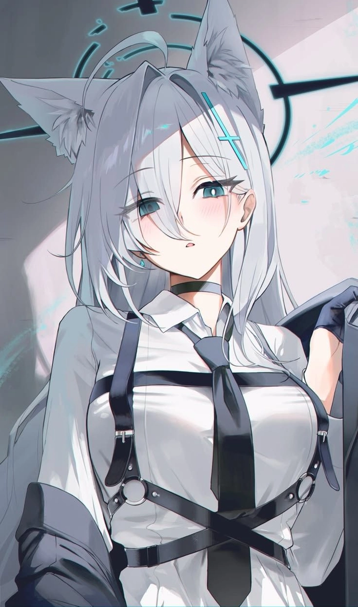 Ảnh Shiroko cá tính nổi bật.