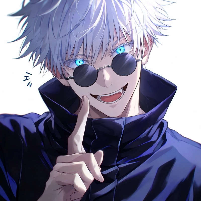 Ảnh anime Gojo Satoru ấn tượng