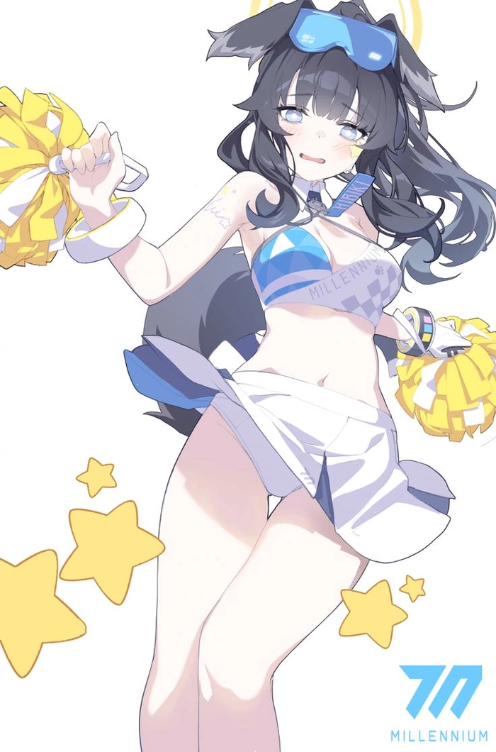 Ảnh anime Hibiki nhẹ nhàng.