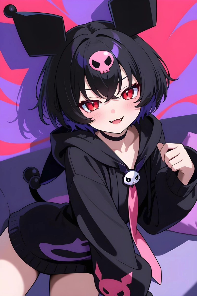 Ảnh anime Kuromi chất lượng cao