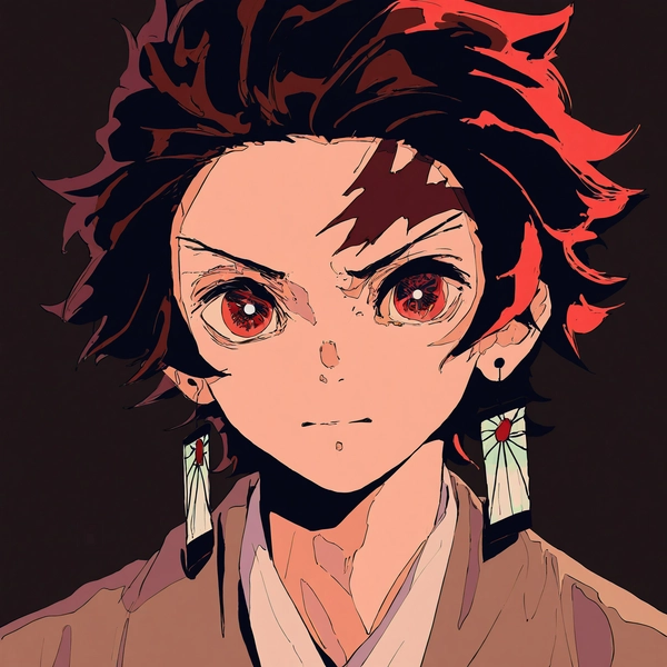 Ảnh anime Tanjiro chibi dễ thương