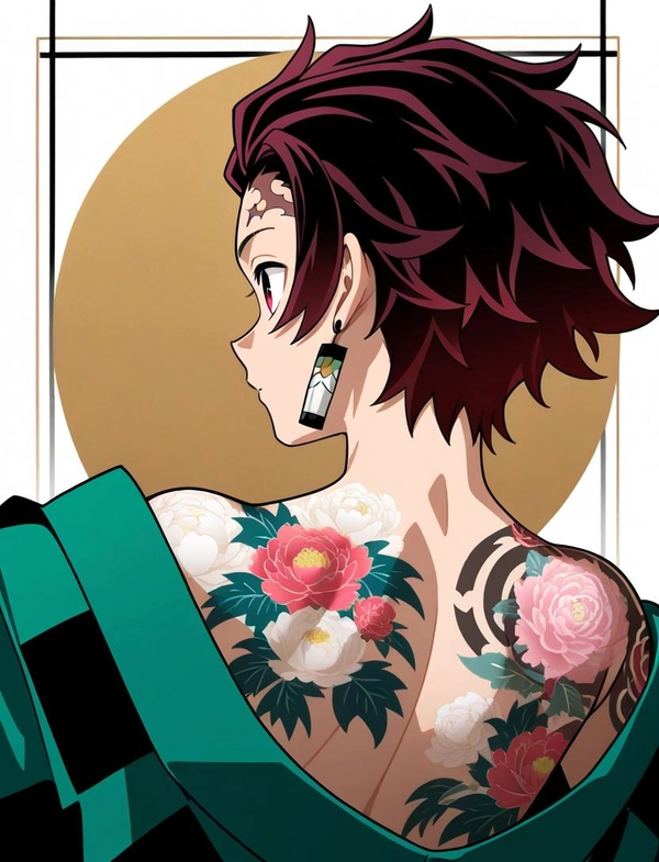 Ảnh anime Tanjiro cute đáng yêu