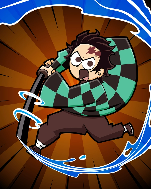 Ảnh anime Tanjiro nổi bật