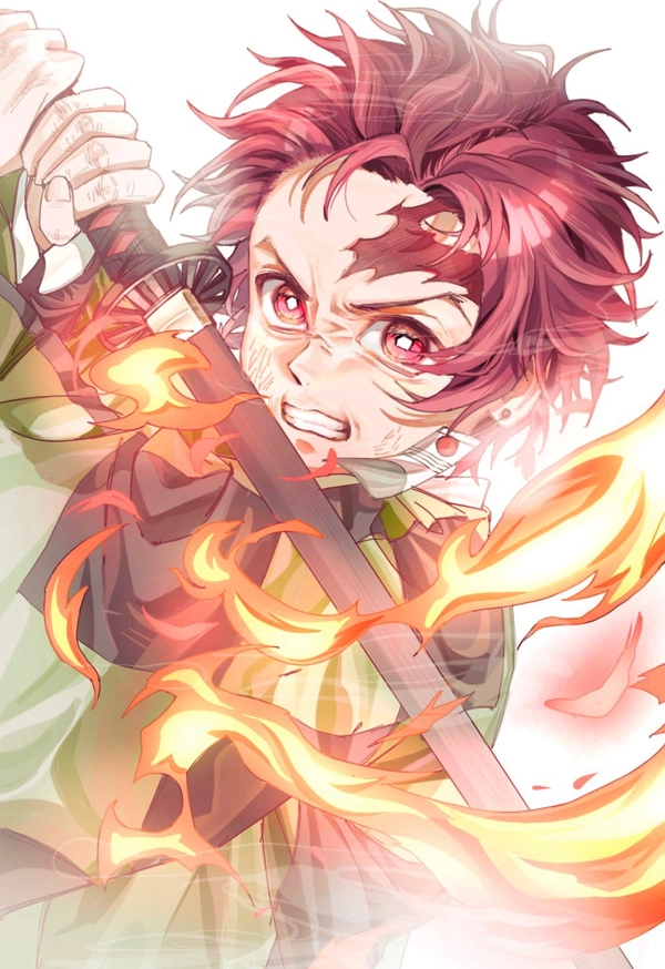 Ảnh anime Tanjiro phong cách đẹp