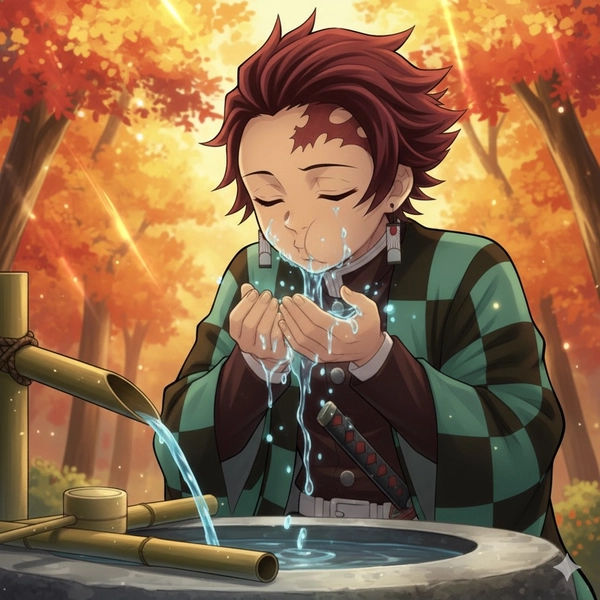 Ảnh anime Thanh Gươm Diệt Quỷ Tanjiro nổi bật