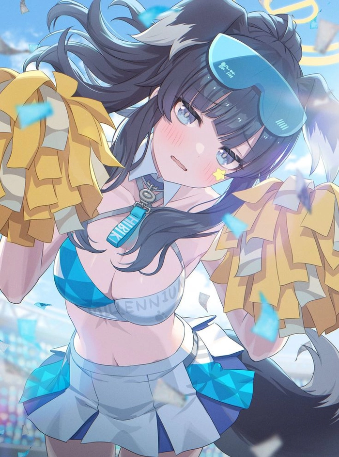 Ảnh đẹp Hibiki Nekozuka Blue Archive.