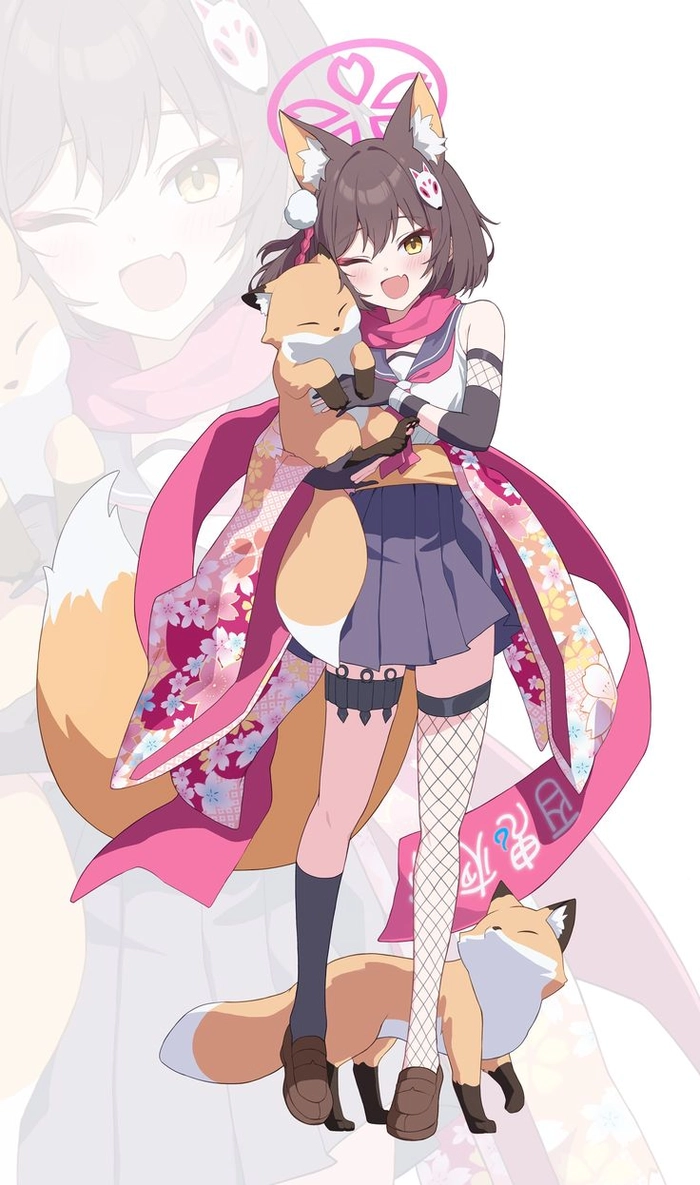 Ảnh nền Izuna Blue Archive cho avatar