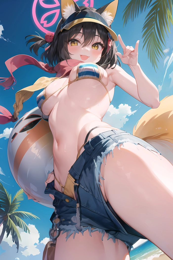 Ảnh nền Izuna Blue Archive sắc nét