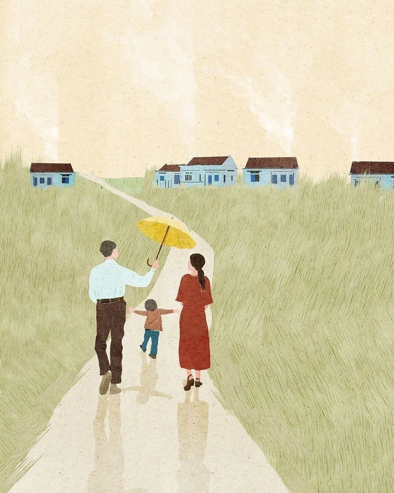Caption gia đình nhỏ