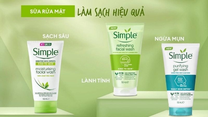 Đôi nét về thương hiệu mỹ phẩm Simple