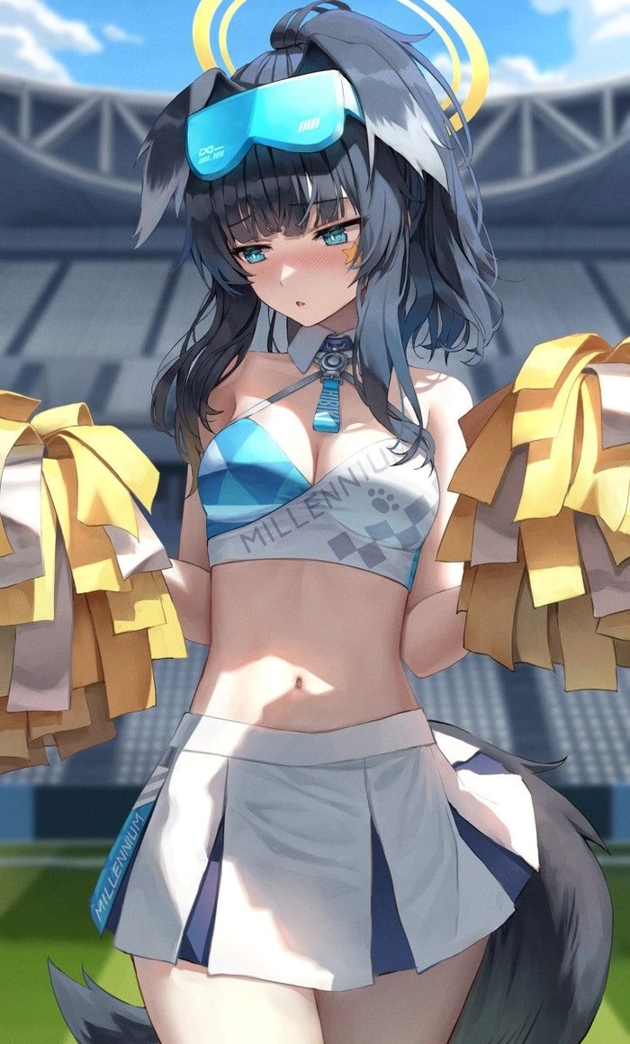 Hình Hibiki Nekozuka nổi bật.