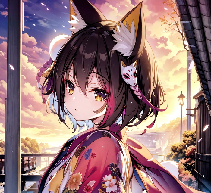Hình Izuna Blue Archive đậm chất anime