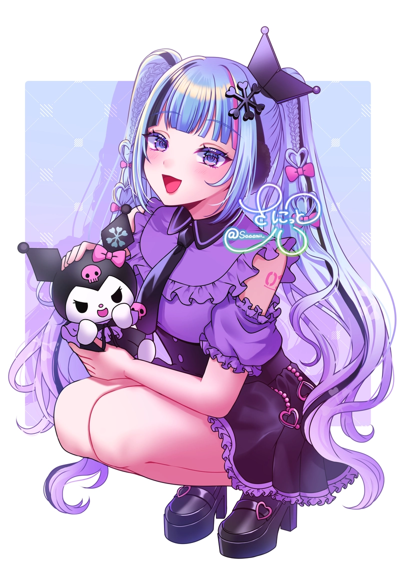 Hình Kuromi cute đáng yêu nổi bật