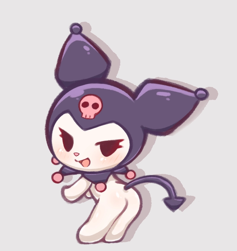 Hình ảnh Kuromi anime cute dễ thương