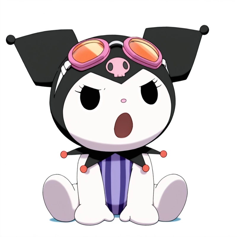 Hình ảnh Kuromi anime ngầu độc đáo