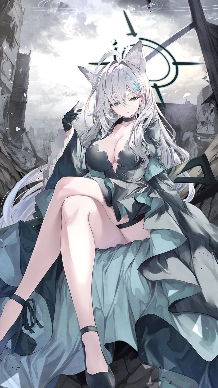 Hình anime Blue Archive Shiroko.