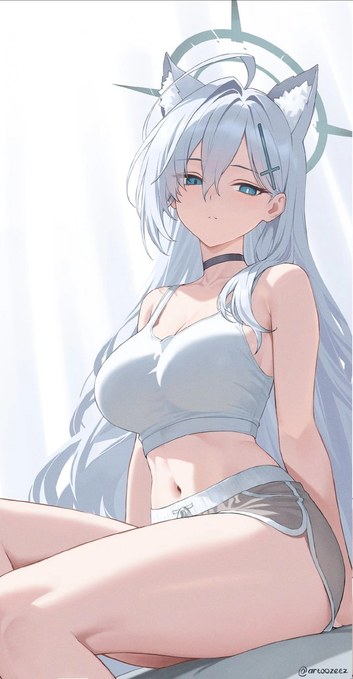 Hình anime Blue Archive ấn tượng.