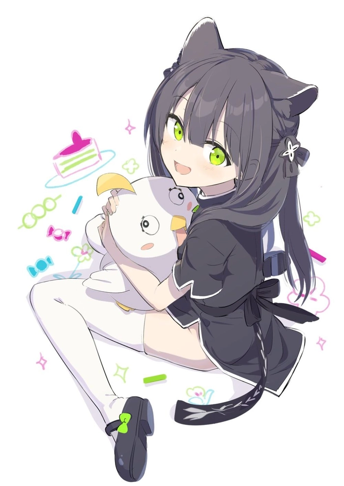Hình anime Blue Archive cuốn hút.