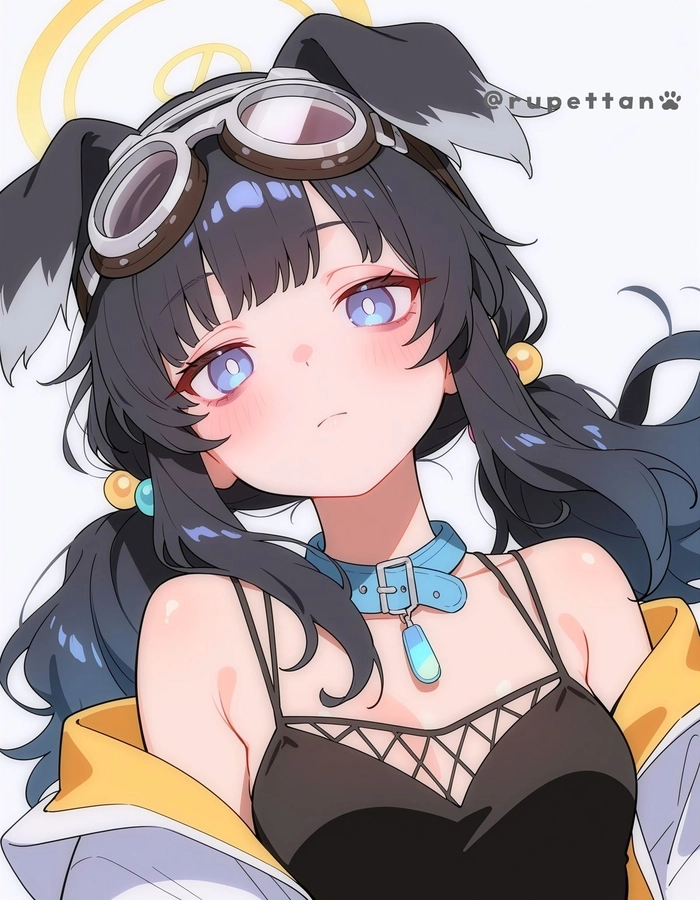Hình anime Blue Archive cuốn hút.