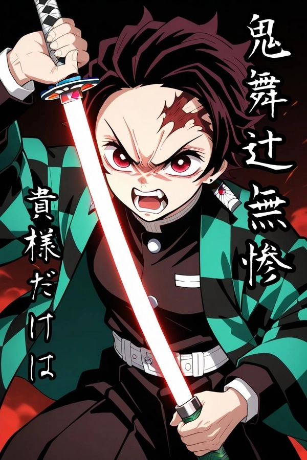 Hình nền Kamado Tanjirou anime đẹp