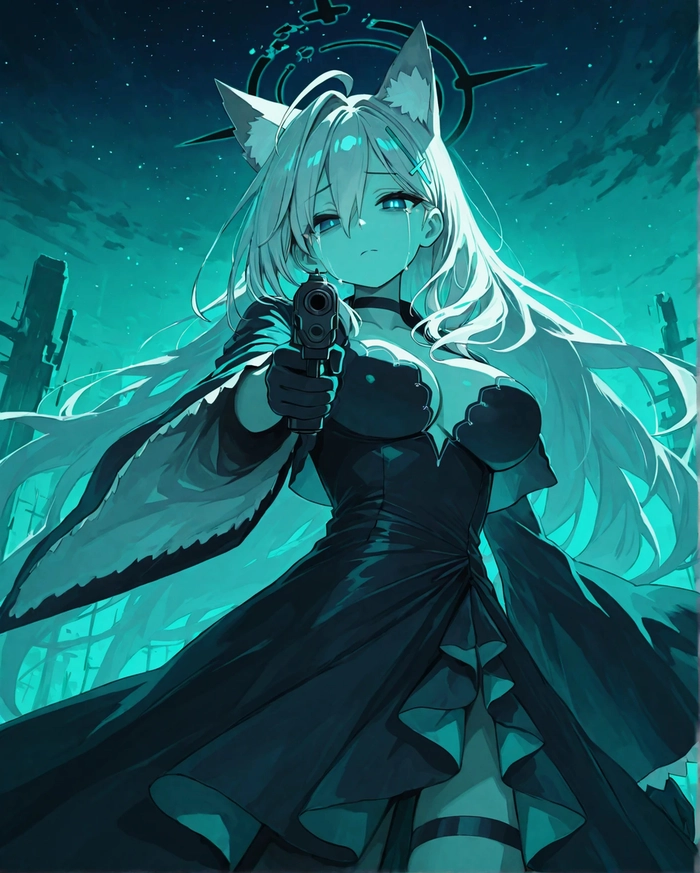 Hình nền Shiroko Terror đẹp.