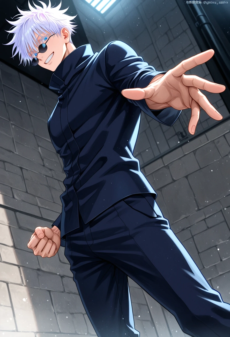 Hình nền anime Gojo Satoru đẹp