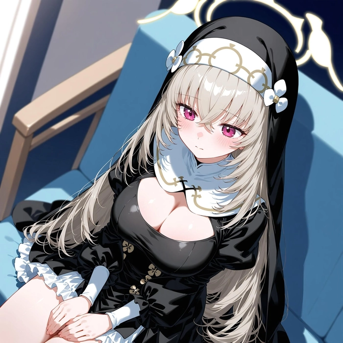 Sakurako Blue Archive với thần thái nhẹ nhàng