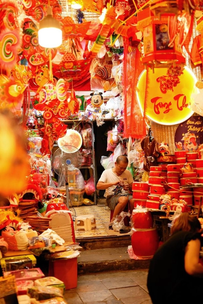 Cap trung thu cho bé trai năng động